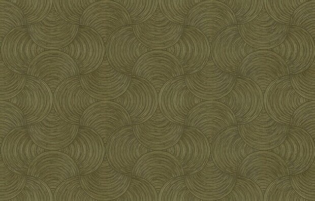 Casamance Magnitude - Groen 76630814 Behang