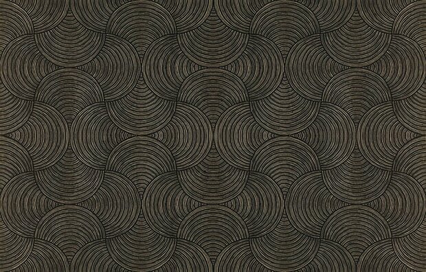 Casamance Magnitude - Zwart 76630916 Behang