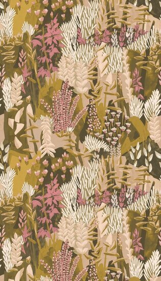 Casamance Jardin F&eacute;licia - Groen 76570202 Behang