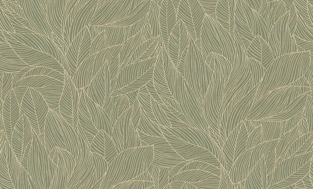 Casamance Jardin F&eacute;licia - Groen 76602548 Behang