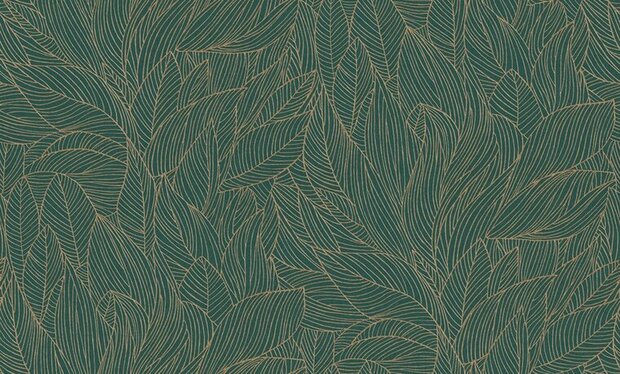 Casamance Jardin F&eacute;licia - Groen 76602650 Behang