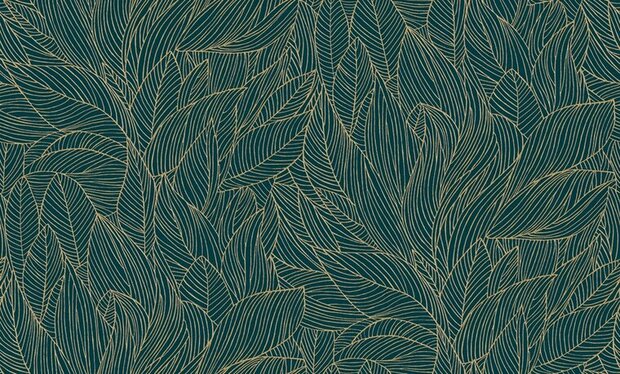 Casamance Jardin F&eacute;licia - Blauw 76602752 Behang