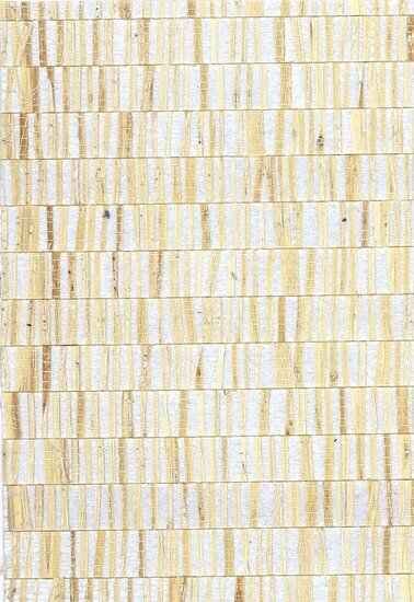 Arte ALL NATURALS FRINGE 40320A Cr&egrave;me / ZilverBehang