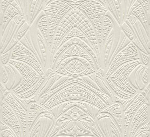 Arte MOOOI GREEN HOUSE LACY LONGLEGS MO5031 Wit Behang