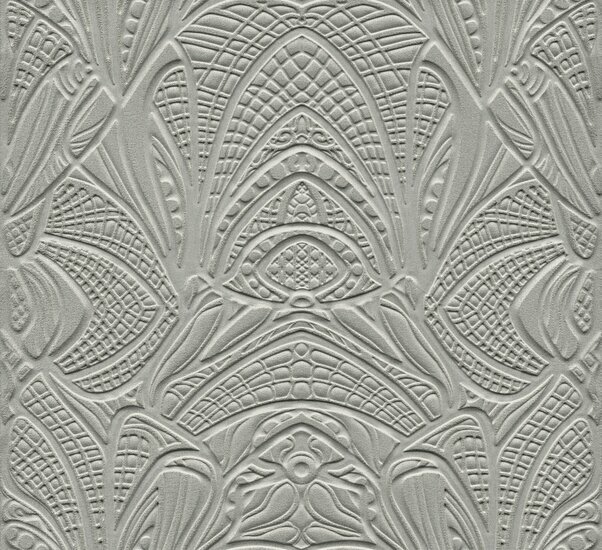 Arte MOOOI GREEN HOUSE LACY LONGLEGS MO5032 Grijs Behang