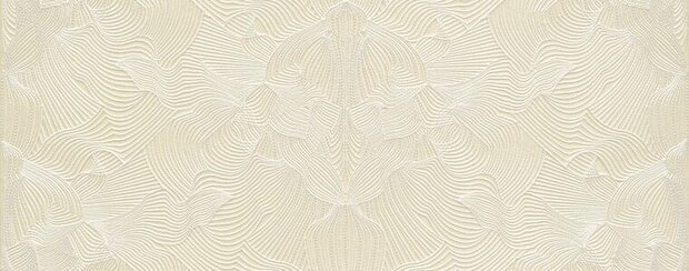 Arte MOOOI GREEN HOUSE TECHNO BEE EMBROIDERED MO5040 Wit Behang