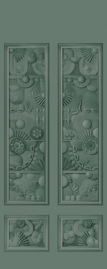 Arte MOOOI GREEN HOUSE GREENHOUSE GATHERING WINDOW MO5052 GroenBehang