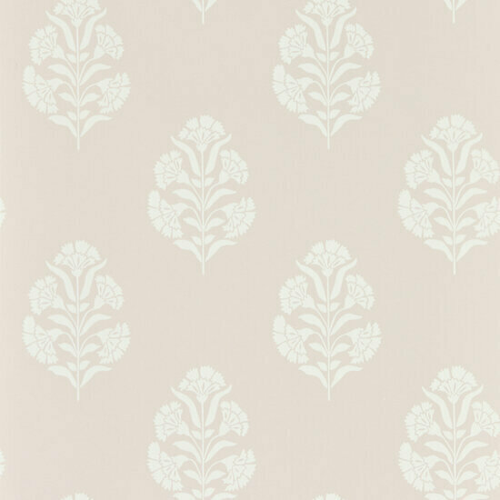 Clarke &amp; Clarke Secret Garden - Wit W0199/01 Behang