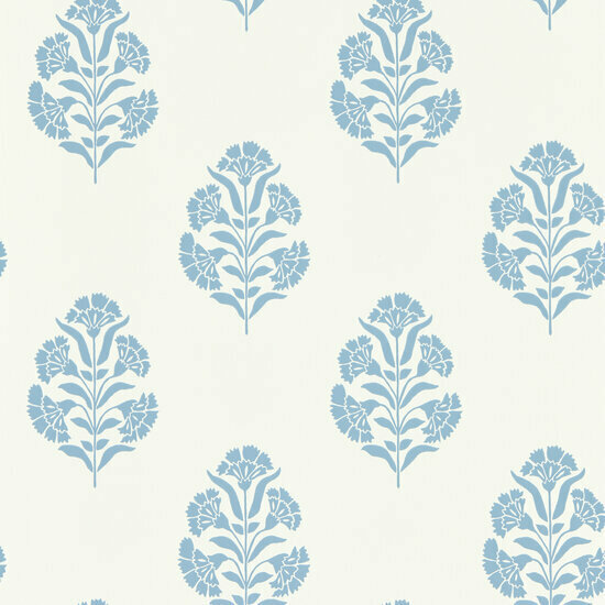 Clarke &amp; Clarke Secret Garden - Wit W0199/02 Behang