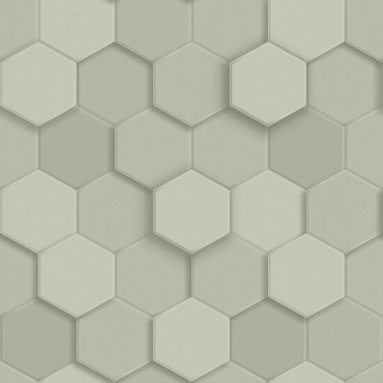 Origin Wallcoverings 3D Reflections 347850 - Grijs Behang