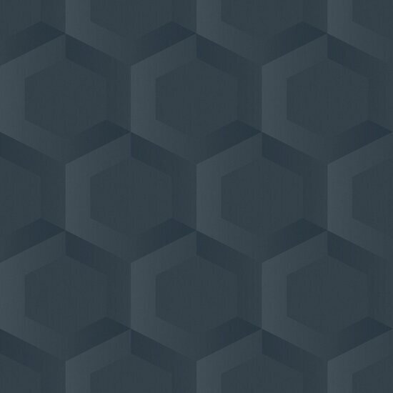 Origin Wallcoverings 3D Reflections 348022 - Blauw Behang