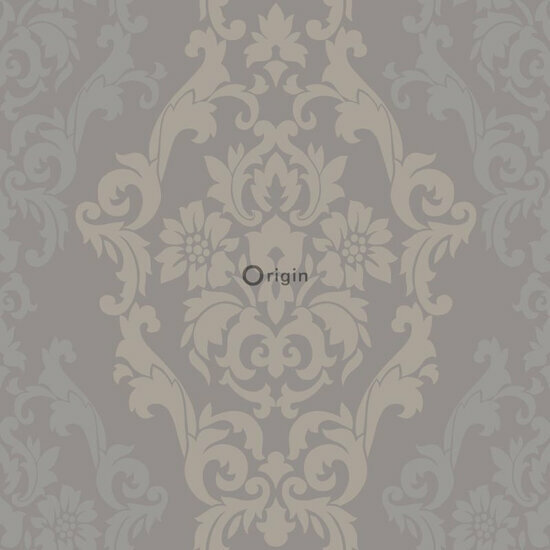 Origin Wallcoverings Beaumont 346212 - Geel / Bruin Behang