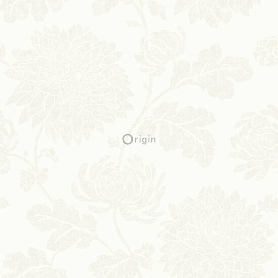 Origin Wallcoverings Bloomingdale 326146 - Wit Behang
