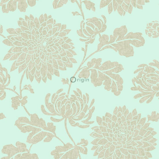 Origin Wallcoverings Bloomingdale 326148 - Groen Behang