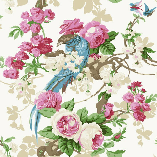 Origin Wallcoverings Bloomingdale 326151 - Roze Behang