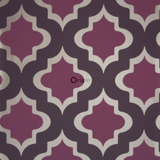 Origin Wallcoverings Couture 307101 - Rood Behang