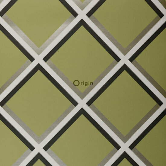 Origin Wallcoverings Couture 307125 - Groen Behang