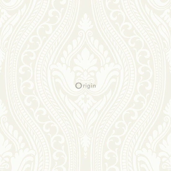 Origin Wallcoverings Grandeur 346601 - Wit Behang