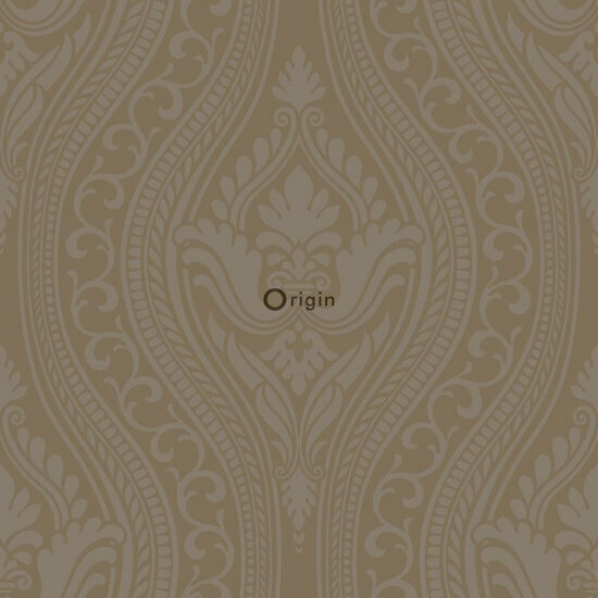 Origin Wallcoverings Grandeur 346630 - Geel Behang