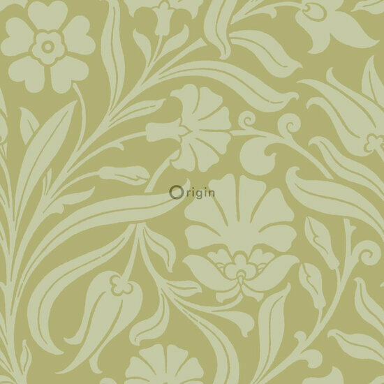 Origin Wallcoverings Grandeur 346638 - Groen Behang