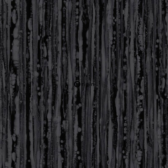 Origin Wallcoverings Grandeur 346644 - Zwart Behang