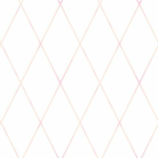 Origin Wallcoverings Hide &amp; Seek 347493 - Wit / Roze Behang