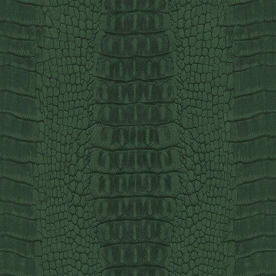 Origin Wallcoverings Luxury Skins 347776 - Groen Behang