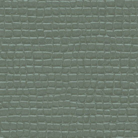 Origin Wallcoverings Luxury Skins 347778 - Grijs / Blauw Behang