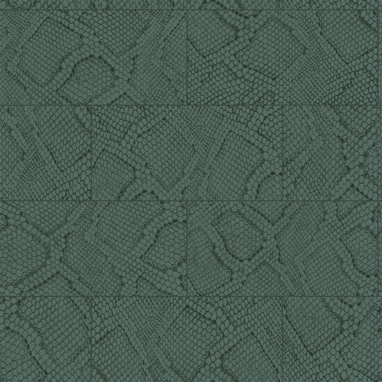 Origin Wallcoverings Luxury Skins 347788 - Groen / Blauw Behang