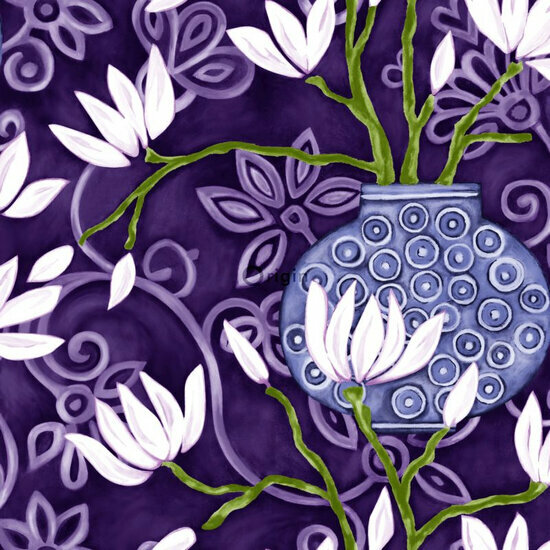 Origin Wallcoverings Mariska Meijers 346924 - Paars Behang