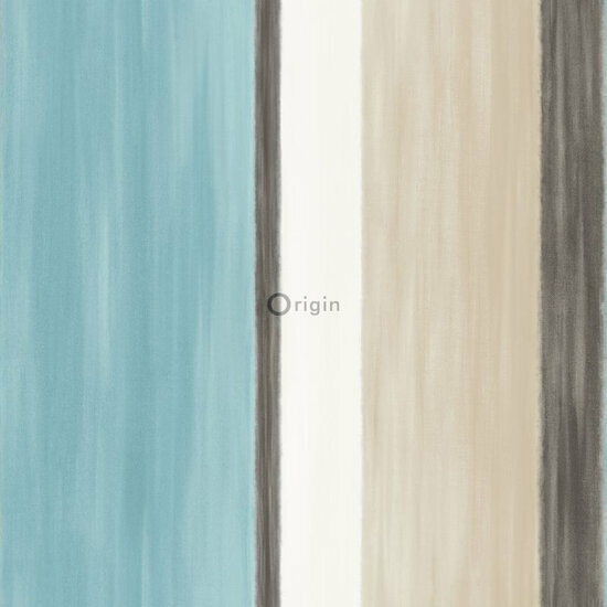 Origin Wallcoverings Mariska Meijers 346929 - Blauw / Groen / Beige Behang