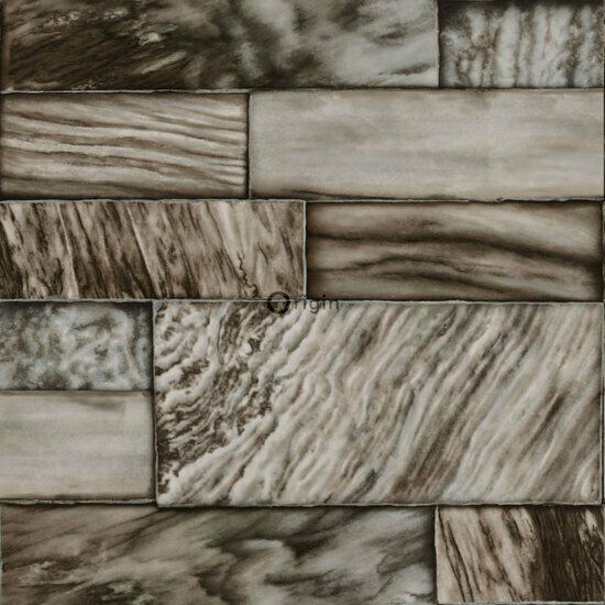 Origin Wallcoverings Mati&egrave;res 337251 - Bruin Behang