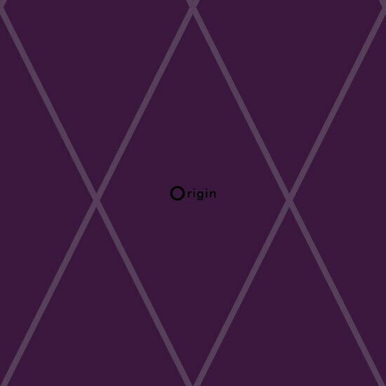 Origin Wallcoverings Metropolitan 345715 - Paars Behang