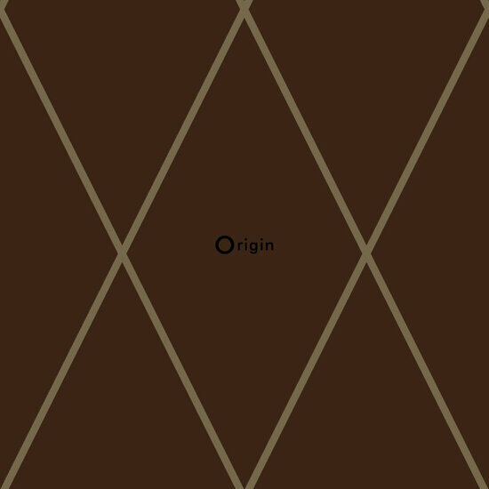Origin Wallcoverings Metropolitan 345717 - Geel / Bruin Behang