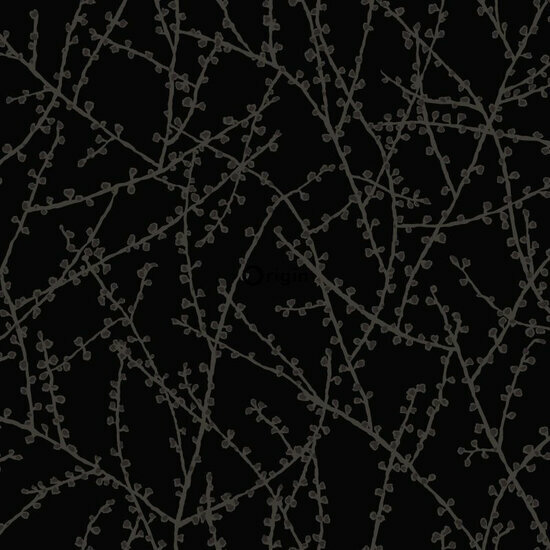 Origin Wallcoverings Metropolitan 345730 - Zwart / Grijs Behang