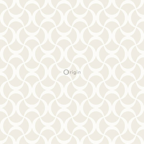 Origin Wallcoverings Metropolitan 345737 - Wit Behang