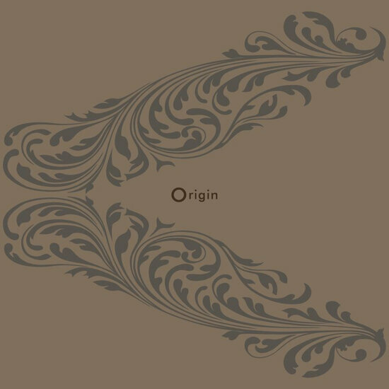 Origin Wallcoverings Metropolitan 345747 - Geel / Bruin Behang