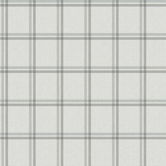 Origin Wallcoverings Natural Fabrics 347621 - Grijs Behang