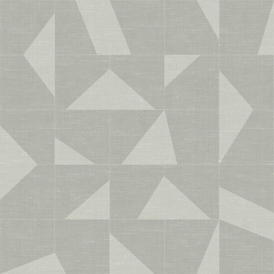 Origin Wallcoverings Natural Fabrics 347754 - Grijs Behang