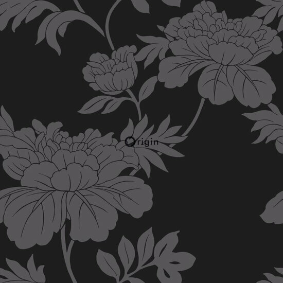 Origin Wallcoverings Ouverture 345927 - Zwart Behang