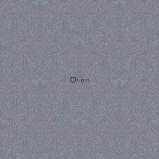 Origin Wallcoverings Palais Royal 346534 - Paars / Grijs Behang