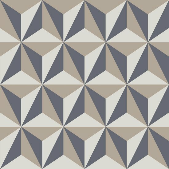 Origin Wallcoverings Wunderkammer 347447 - Grijs / Bruin / Beige Behang