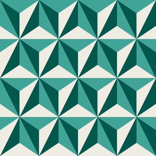 Origin Wallcoverings Wunderkammer 347448 - Groen Behang