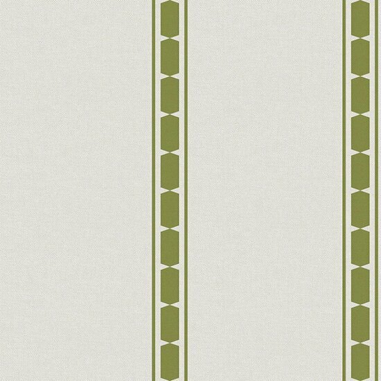 Noordwand Arch&eacute; 39035 Cr&egrave;me Groen Behang