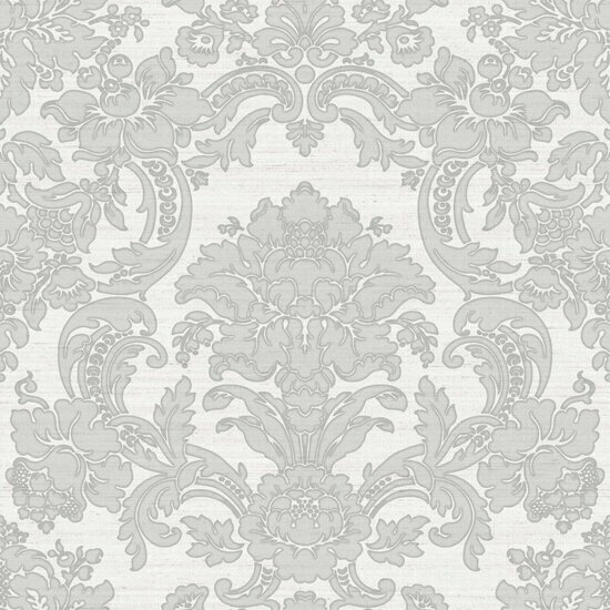 Noordwand Tradizioni 33341P Grijs Cr&egrave;me Behang