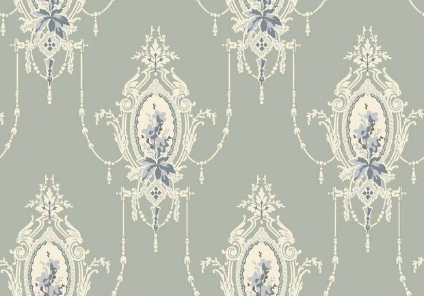 Dutch Wall Decor Gammalsvenska Klassiker 518-01 Grijs Behang