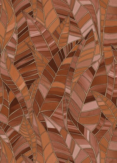 Dutch Wall Decor Elle Decoration 4 10446-13 / 1044613 Terracotta Behang