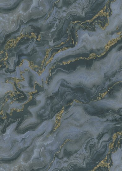 Dutch Wall Decor Elle Decoration 4 10447-08 / 1044708 Blauw Behang