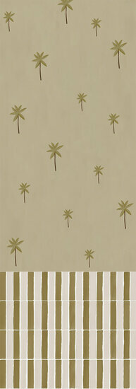 Eijffinger The Home Style Club - Palm Springs - Beige - 340710 - Behang