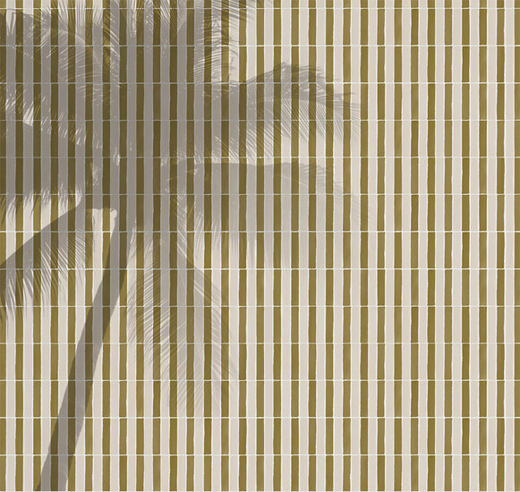 Eijffinger The Home Style Club - Palm Springs - Groen - 340730 - Behang